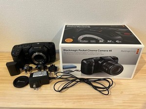 Black Magic Pocket Cinema Camera 4k Used for sale | eBay