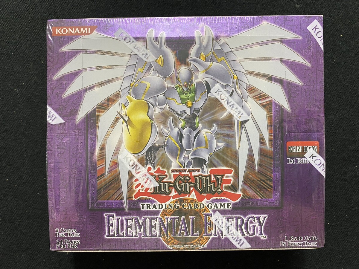 Yugioh Elemental Energy 1st Edition Booster Box Factory Sealed | eBay