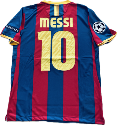 Messi 10 FC Barcelona 2011 Final London Champions League Football