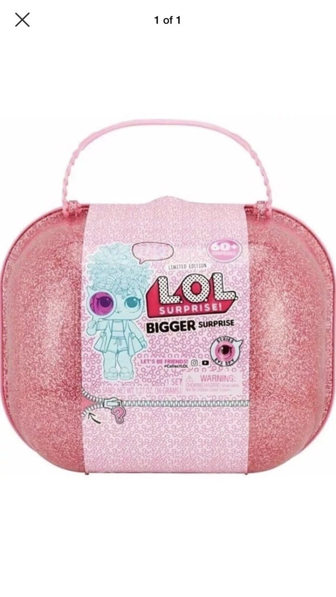 2018 LOL SURPRISE! Big BIGGER SURPRISE Dolls 60+ - L.O.L PINK CASE