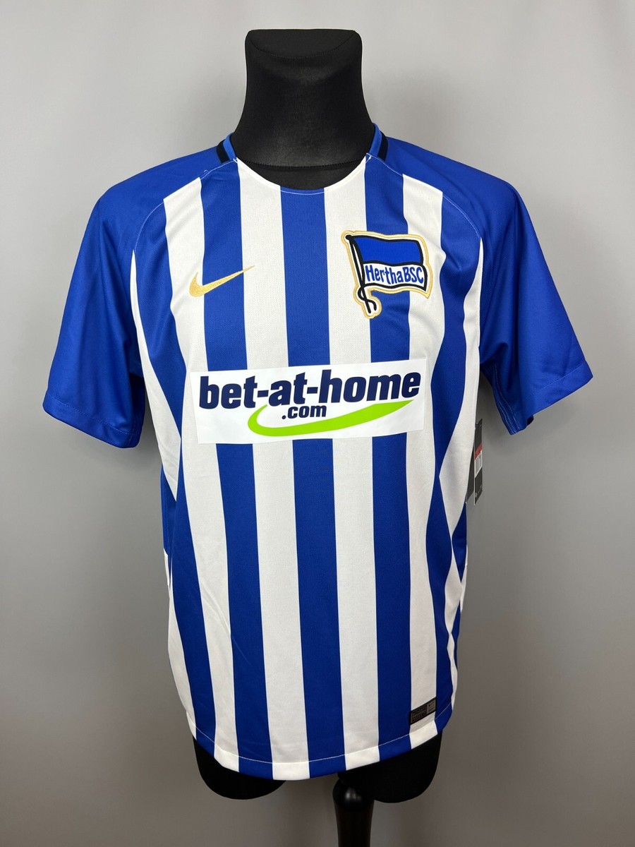 HERTHA 2017 2018 HOME SHIRT FOOTBALL SOCCER JERSEY NIKE 854356-481