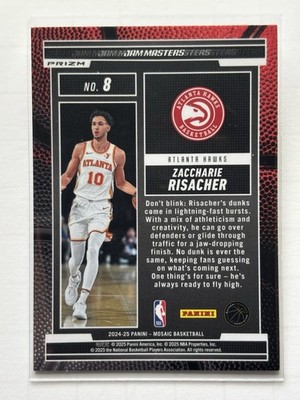 ZACCHARIE RISACHER 2024-25 Panini Mosaic Rookie Jam Masters Silver