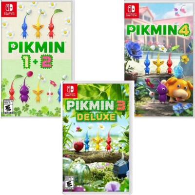 Pikmin 1+2 & Pikmin 3 Deluxe & Pikmin 4 - Nintendo Switch Brand