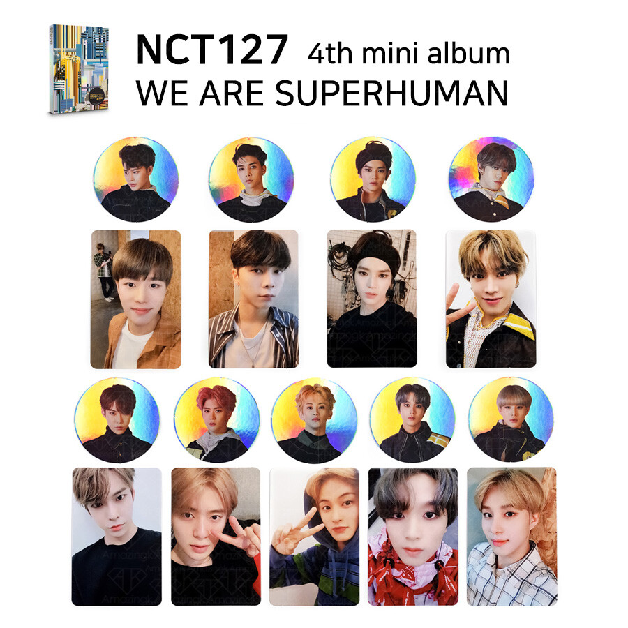 NCT NCT127 4th mini album SUPER HUMAN Official Photocard Member