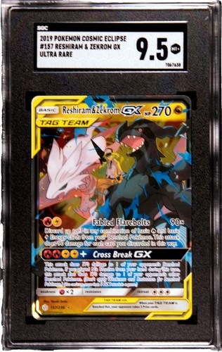CGC PRISTINE 10 N's Zekrom Pokémon (2025) JP M2a: Mega Dream ex