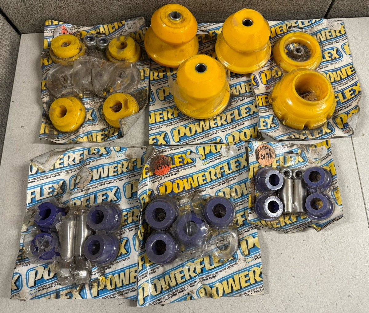 Powerflex Suspension Polyurethane Bushing Lot Ford Sierra Scorpio