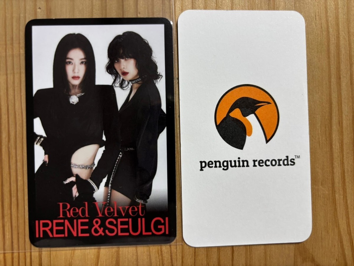 Red Velvet IRENE & SEULGI - TILT OFFICIAL MD RANDOM TRADING CARD