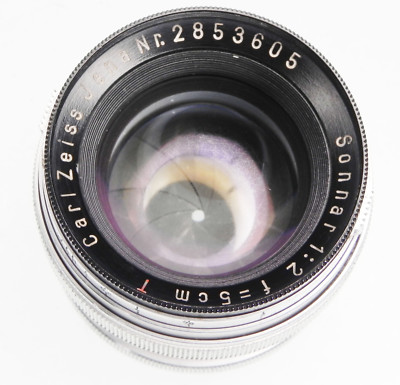 Carl Zeiss Jena 5cm f2 Sonnar T* Leica LTM #2853605 | eBay