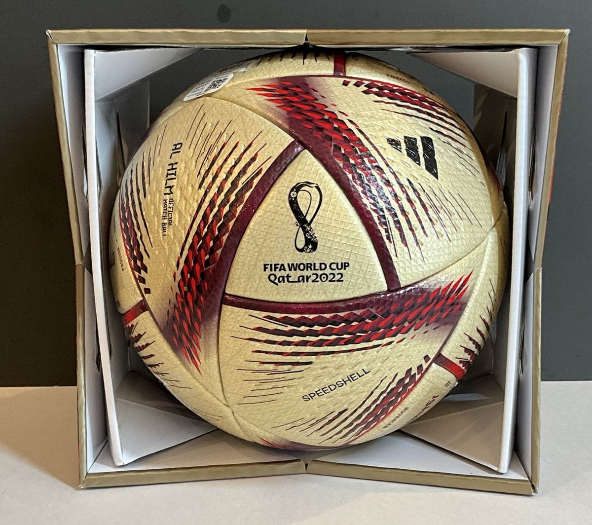 Adidas FIFA World Cup FINAL 2022 Official Match Ball Al Hilm Qatar