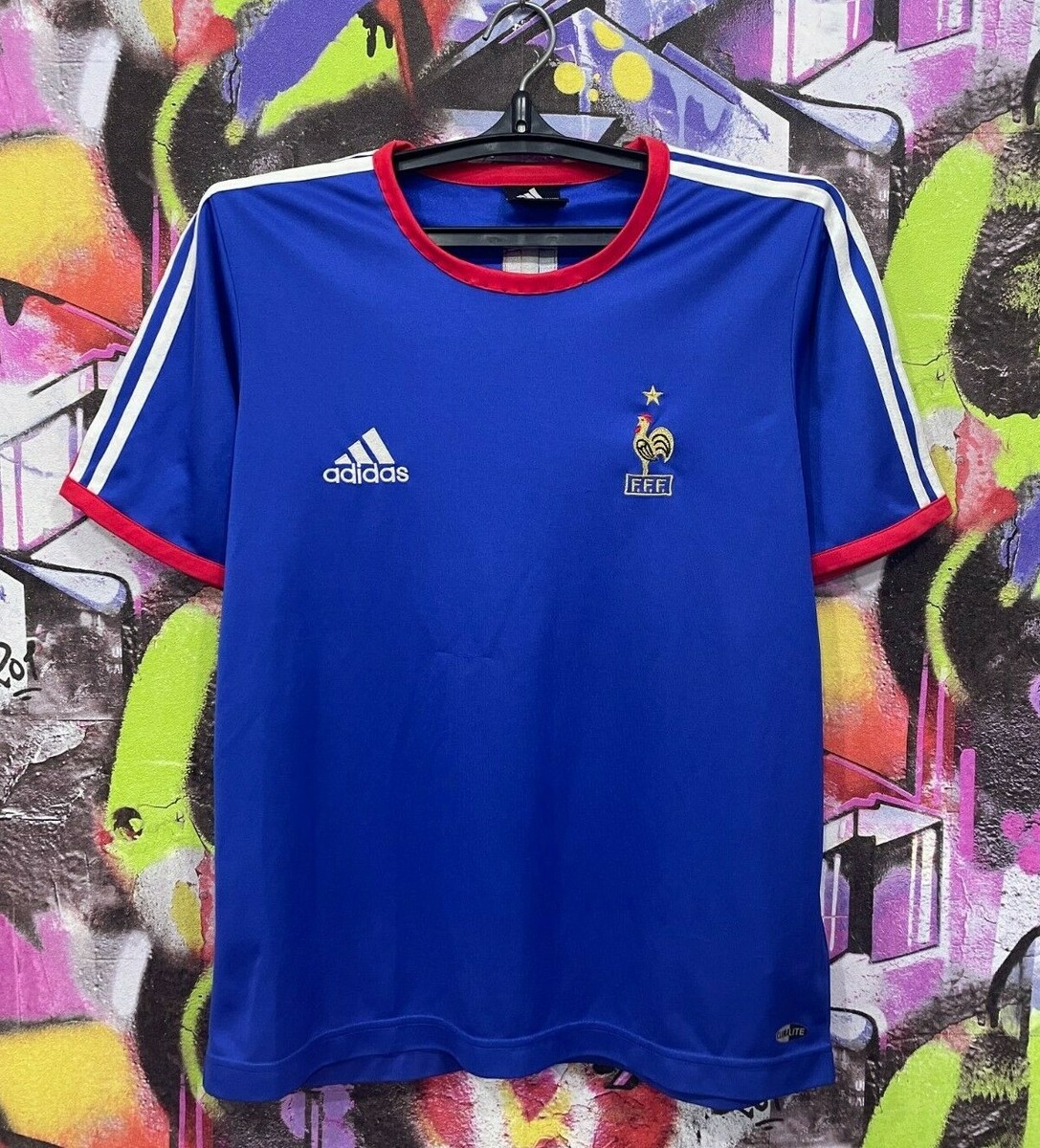 France National Football Team FFF Soccer Jersey Shirt Adidas 2004