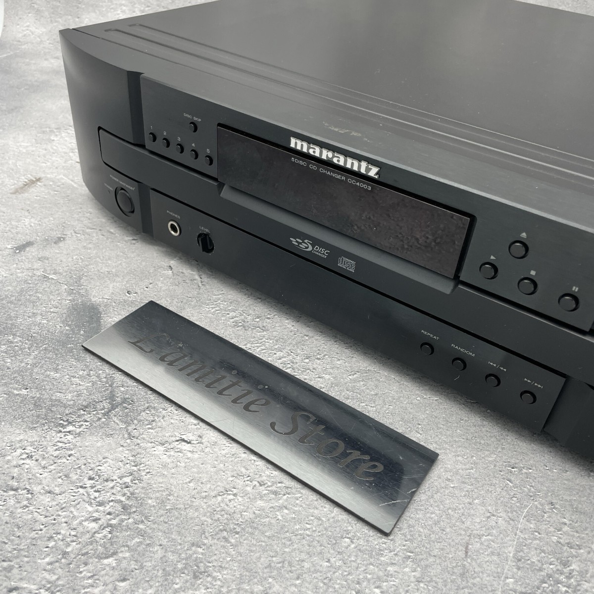 Marantz CC4003 5 Disc CD Changer Player JP CC 4003 Black Carousel