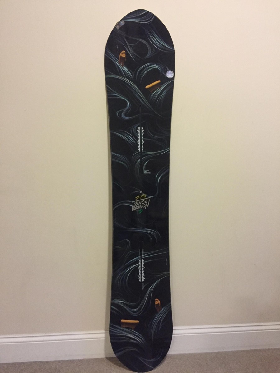 Burton JUICE WAGON 157cm Snowboard w/ broken tip | eBay