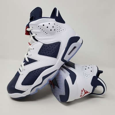 Nike Air Jordan 6 Retro Olympic Midnight Navy White CT8529-164