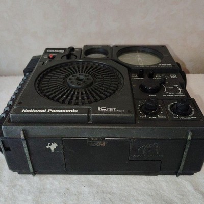 National Panasonic RF-877 Cougar No.7 1973 Vintage BCL FM MW SW 3