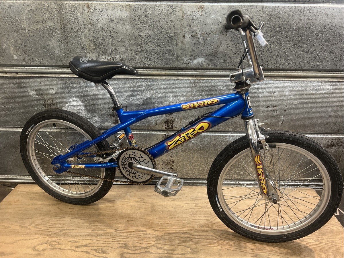 Haro Zippo Fusion TriMoly BMX Bike 20” 2000 Blue | eBay
