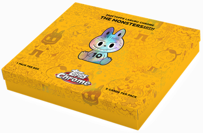 2025 TOPPS LABUBU CHROME The Monsters 10th Anniversary HOBBY BOX