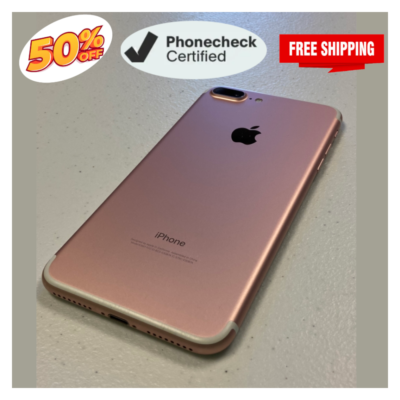 Apple iPhone 7 Plus - 32GB/128GB - Rose Gold, Black, Red