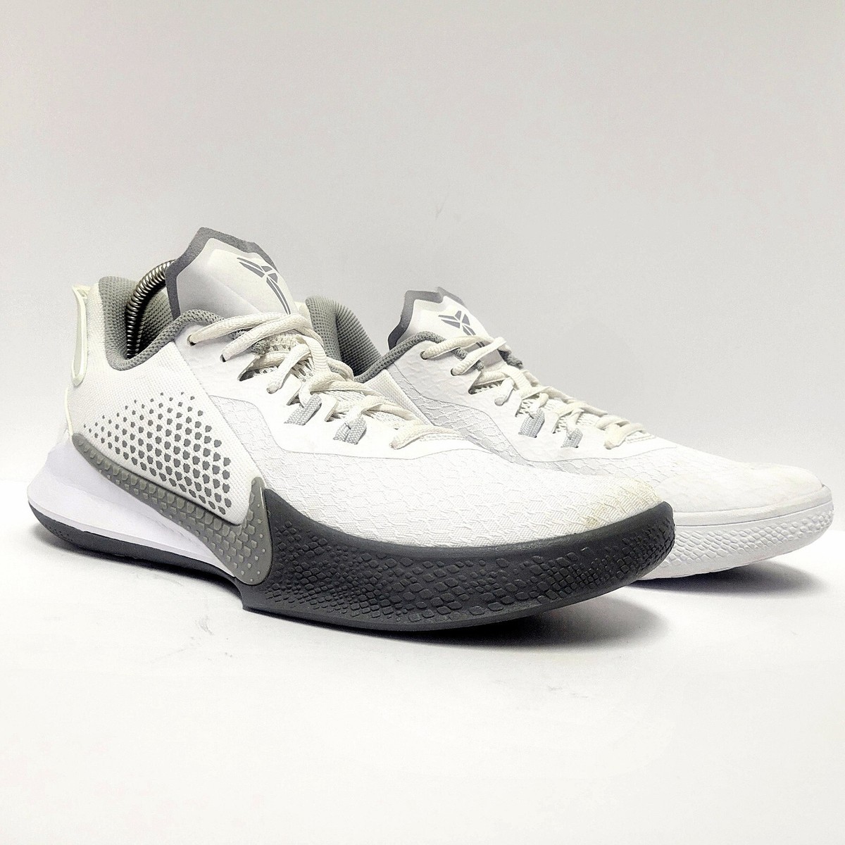 Men's Nike Kobe Bryant Mamba Fury White Wolf Grey Platinum CK2087
