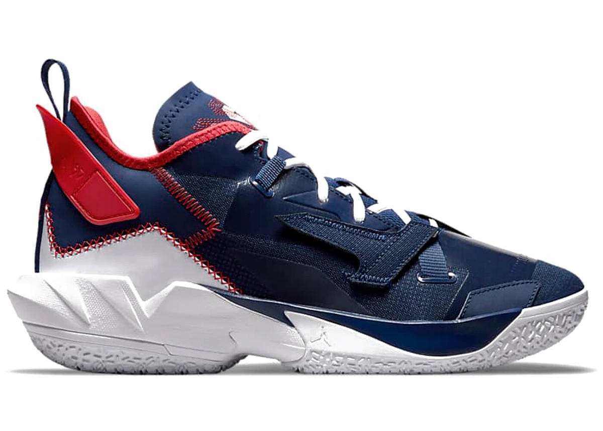 Nike Air Jordan Why Not Zer0.4 USA Olympic Blue Red White DD4887
