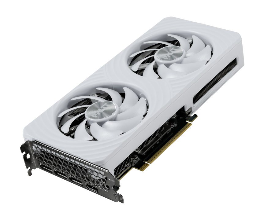 PALIT GeForce RTX 5060 White OC 8GB Graphics Card NE75060U19P1