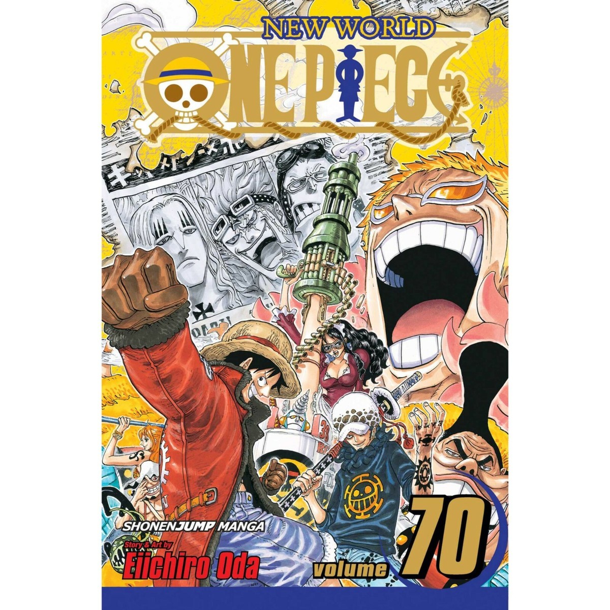 One Piece Box Set 3 Thriller Bark to New World Vol 47-70 English