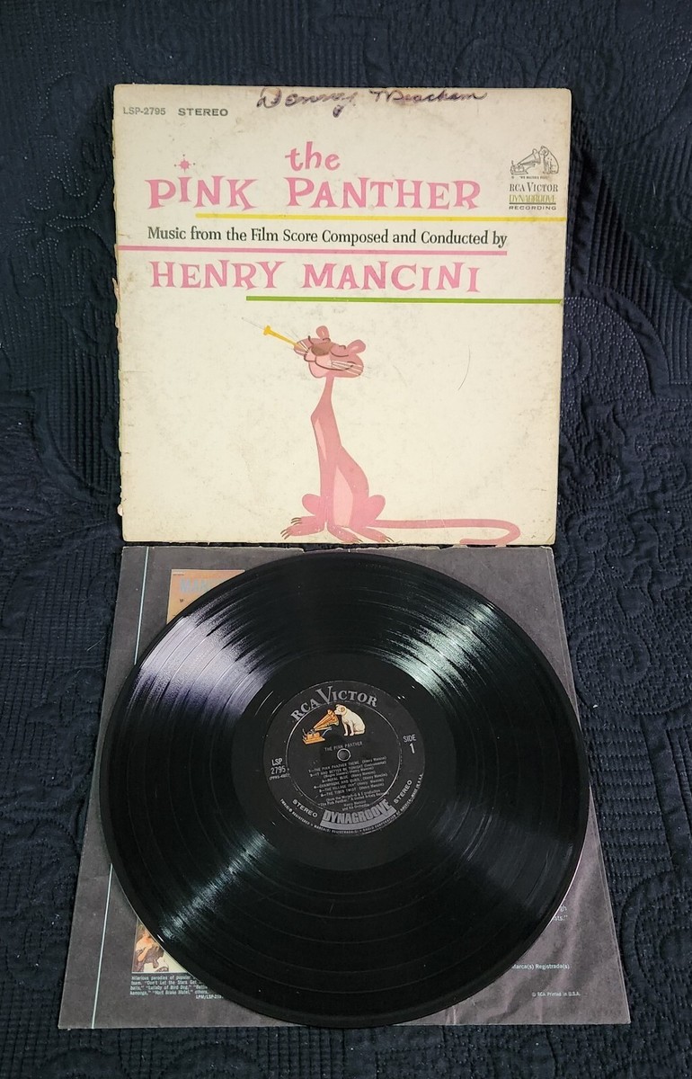 Henry Mancini – The Pink Panther (W) LPM-2795 1963 LP Vinyl Record