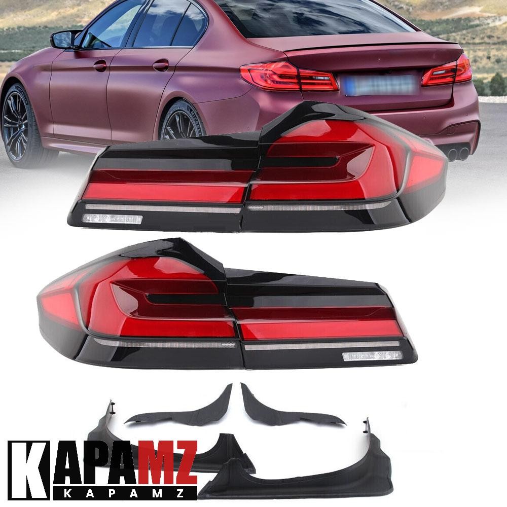 4pcs LED Tail Lights For BMW 5 Series G30 525 530 535 540 2017