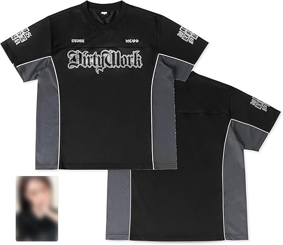 aespa AESPA Dirty Work OFFICIAL GOODS MD JERSEY T-SHIRT SET +