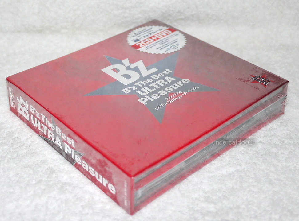 B'Z (BZ) The Best ULTRA Pleasure 2008 Japan Ltd 2-CD+DVD (Digipak