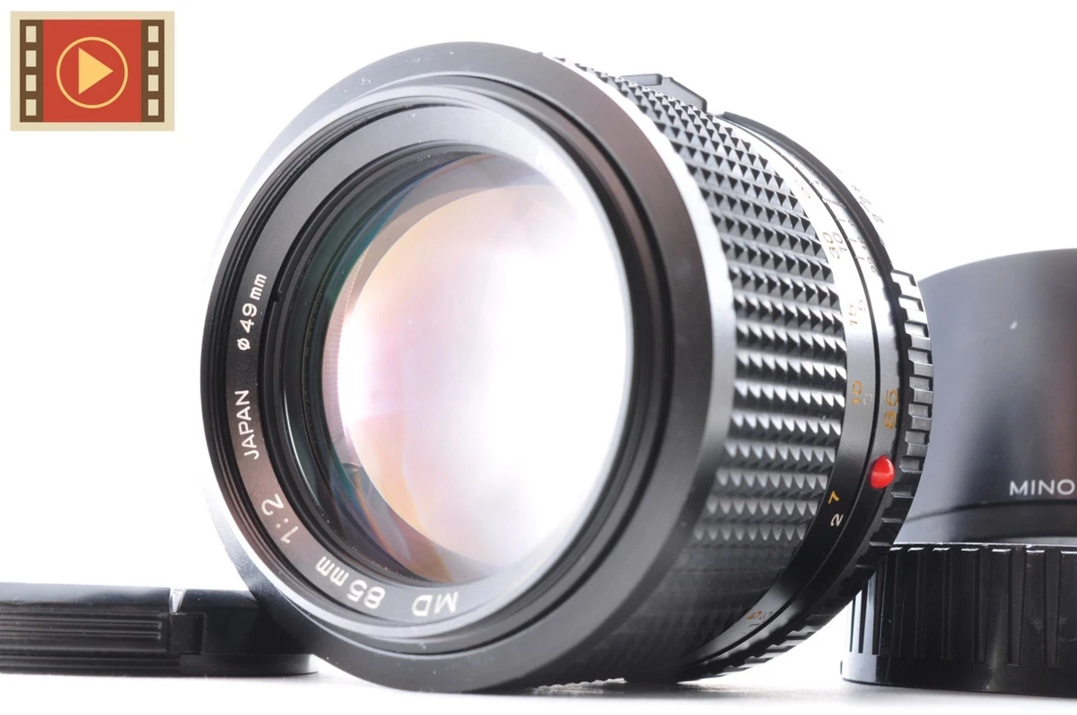 Minolta MD 85mm Focal Camera Lenses for sale | eBay