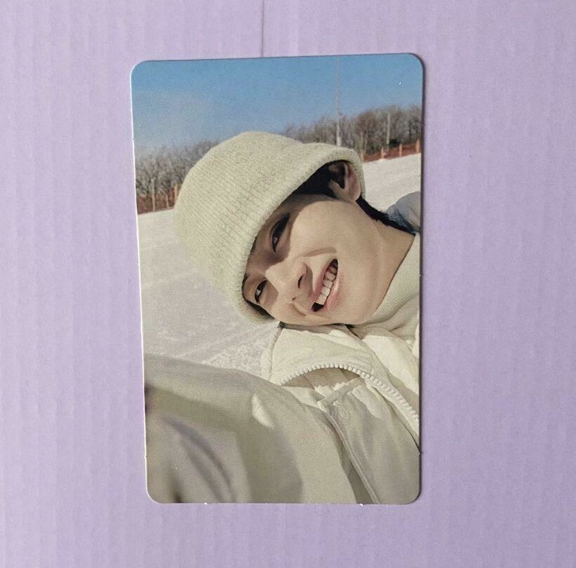 BTS Winter Package 2021 Official photocard photo card V Taehyung