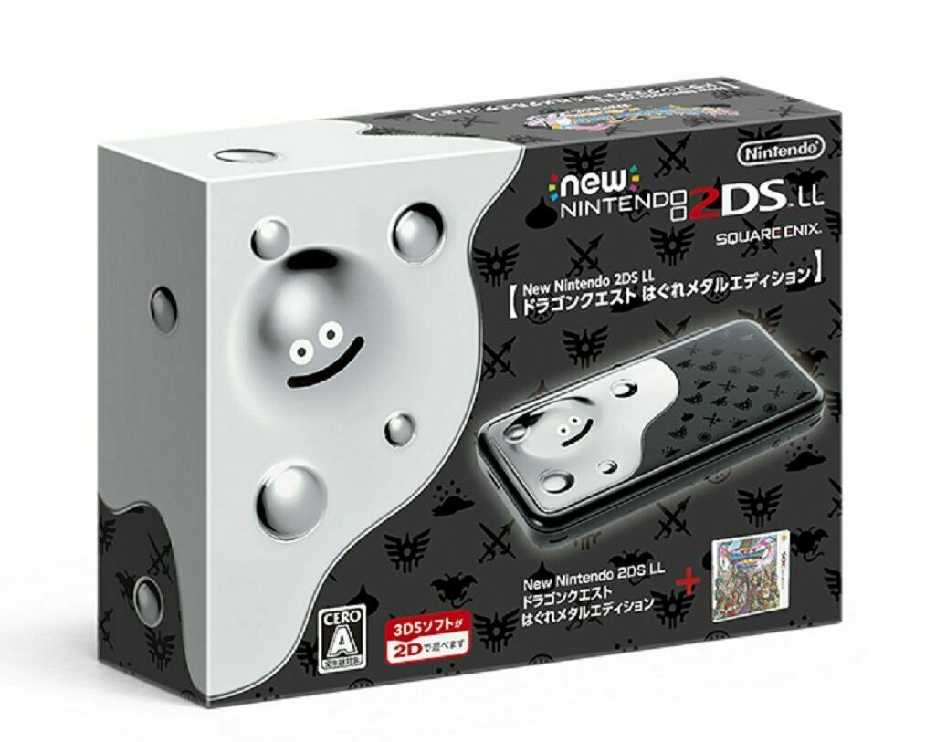 Nintendo 2DS LL Dragon Quest Accurate Metal Edition Console XL 3DS