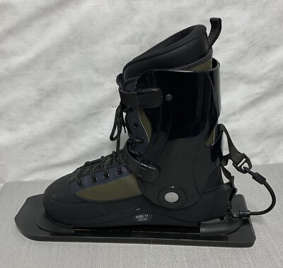 Sled Dogs Snowskates Black With Bases Size 11 | eBay