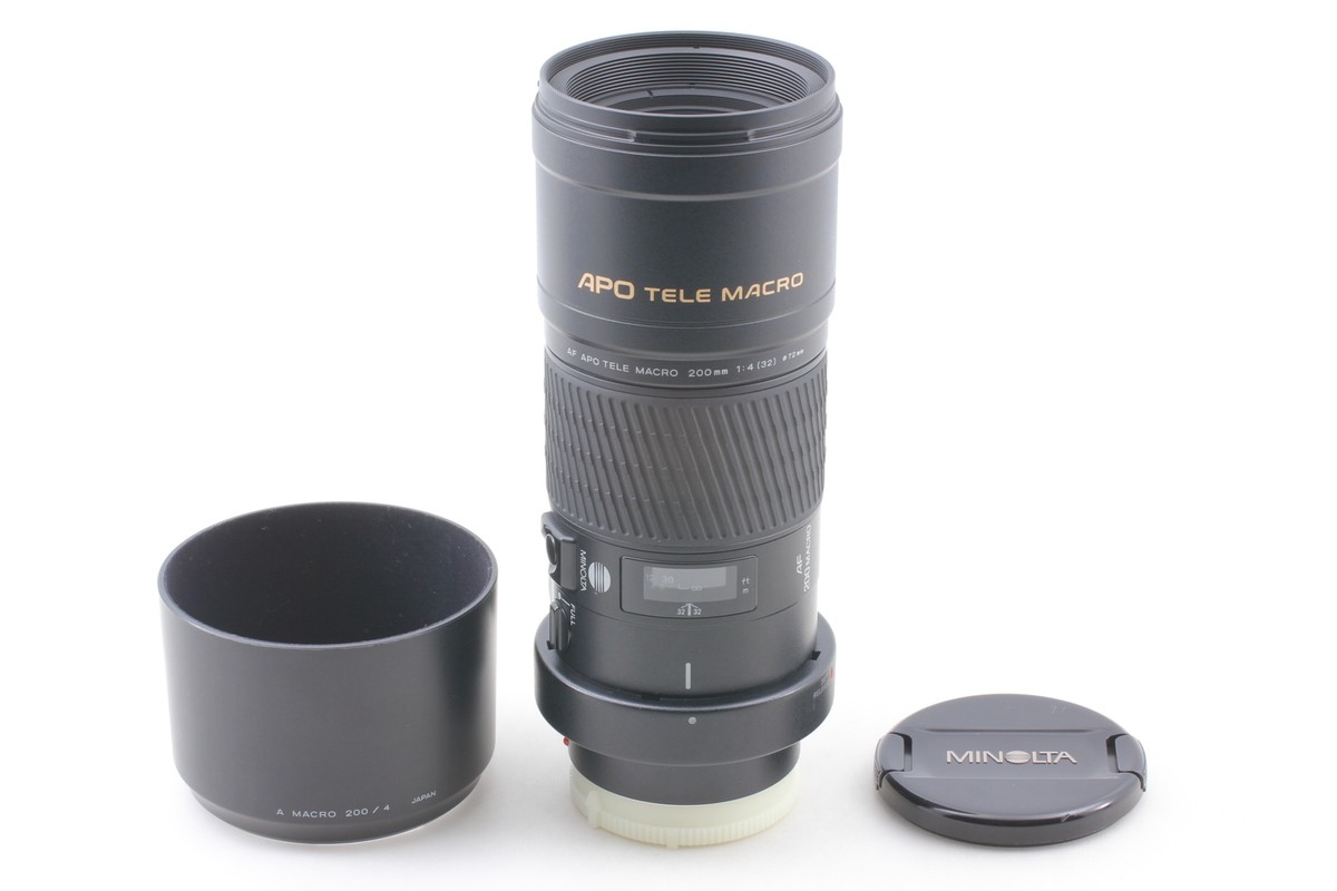 MINOLTA AF APO TELE MACRO 200mm F4 #486 【公式通販】