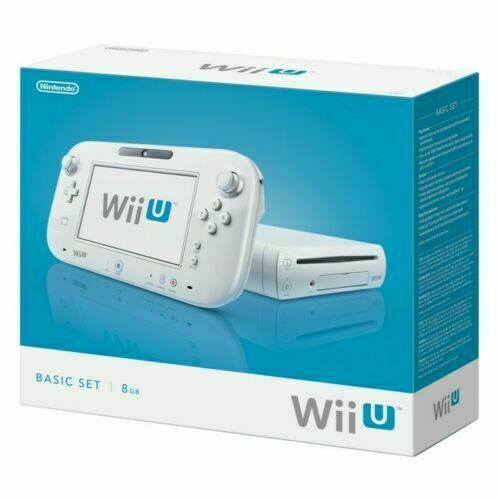 Nintendo Wii U Premium Set 32GB White Handheld Console Ready to