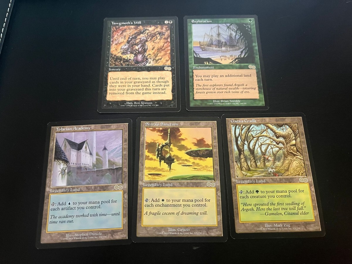 MTG URZA'S SAGA MOSTLY EX+- NM - SAGA DI URZA - FULL COMPLETE SET