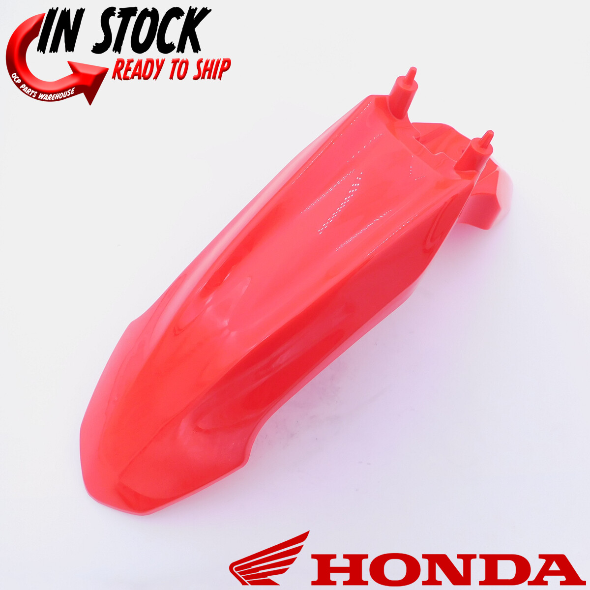 HONDA FRONT FENDER EXTREME RED 2014-2018 CRF125 F/FB GENUINE OEM