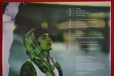 Justin Bieber Justice Exclusive 2 Silver Vinyl LP Record Album