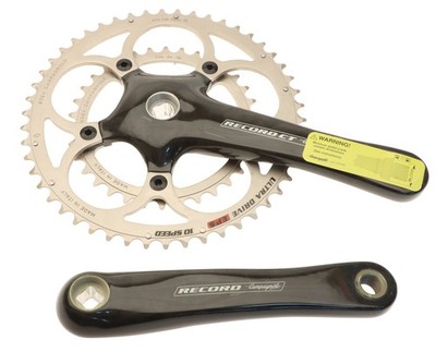 Campagnolo Record Carbon Compact Crankset 10s 50/34T 170mm Square
