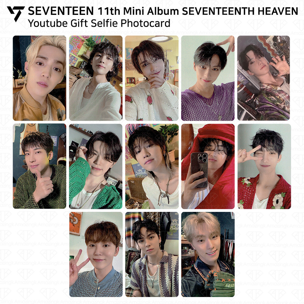 SEVENTEEN 11th Mini Album SEVENTEENTH HEAVEN Youtube Gift Benefit