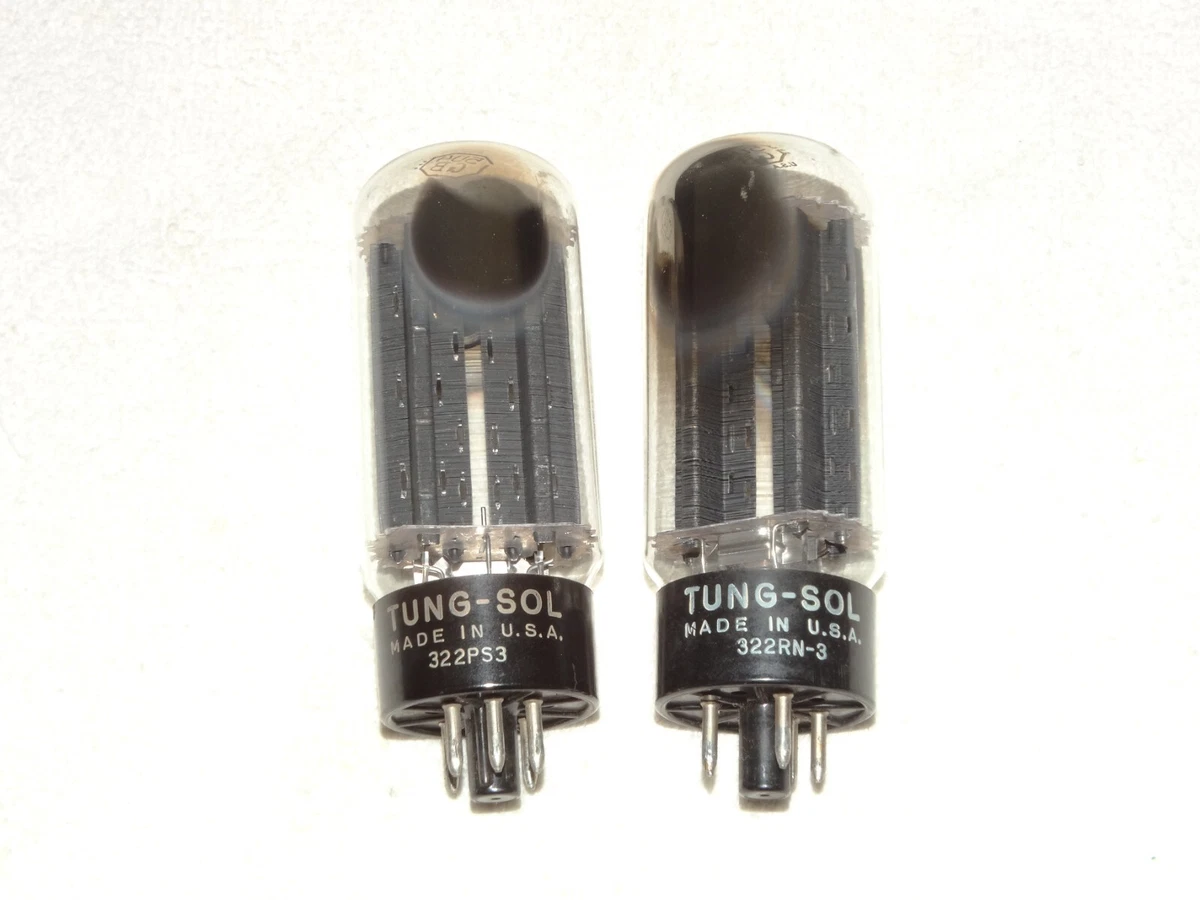 TUNG-SOL 5U4GB 真空管 ペア 整流管 希少 TUNG-SOL 5U4GB 真空管 ペア