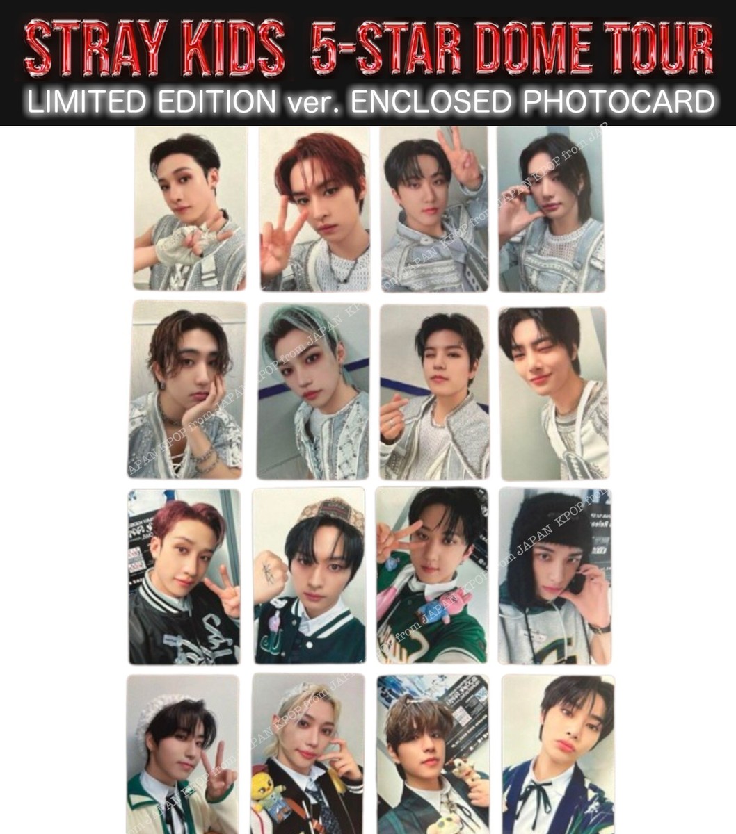 STRAY KIDS 5-STAR DOME TOUR 2023 LIVE BLU-RAY JAPAN ENCLOSED