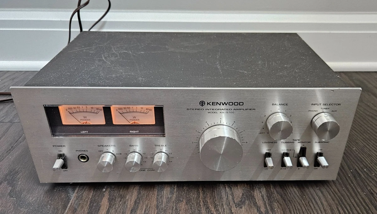 Kenwood Ka Amplifier In Vintage Stereo Receivers | eBay