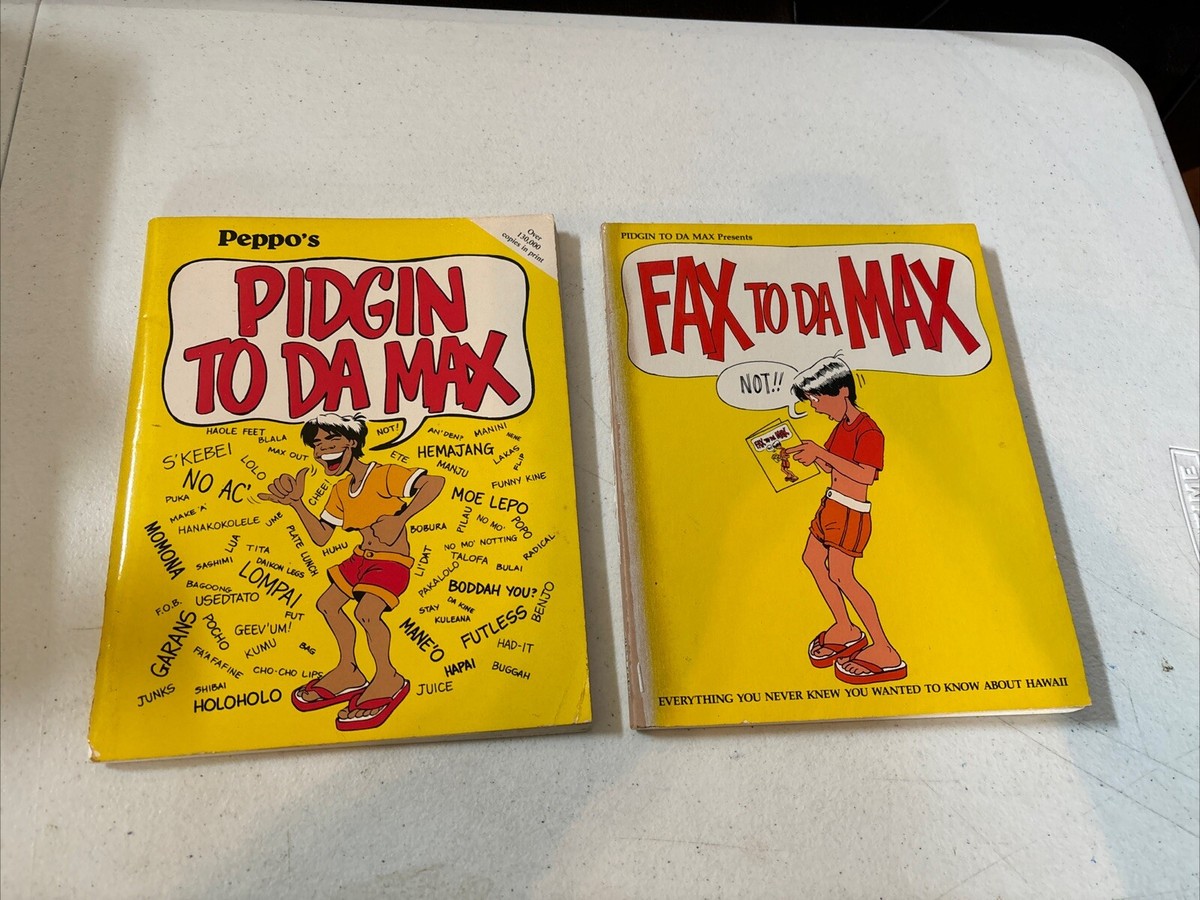 Lot of 2 80s Hawaii Humor Books 