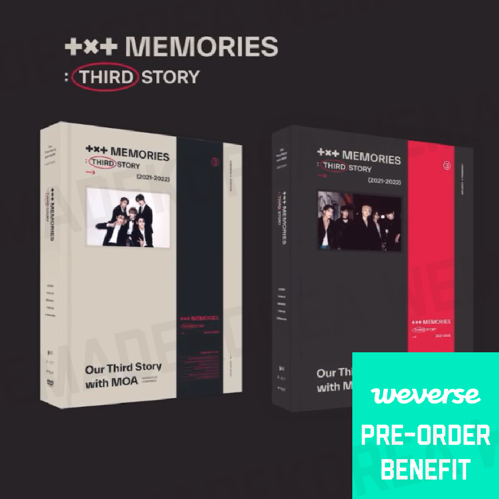 TXT Memories: Third Story DVD or Digital Code + Weverse POB