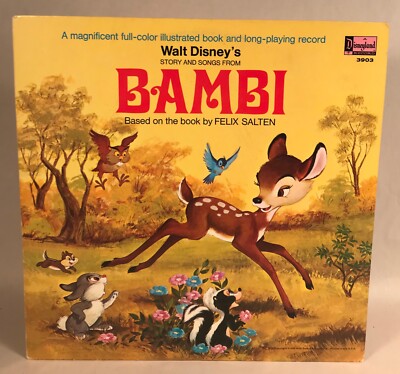 Walt Disney's Bambi Record 1969 Disneyland Records | eBay