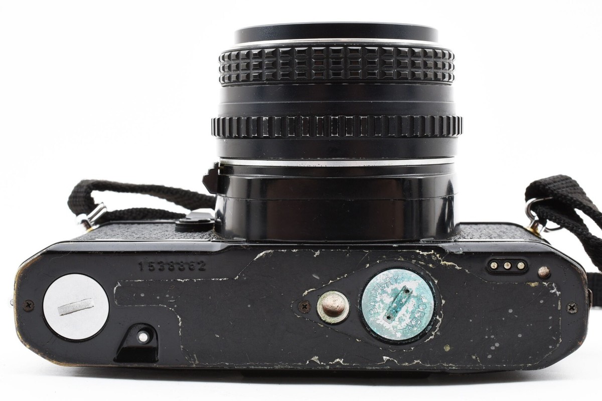 Exc+5] Pentax MV-1 35mm SLR Film Camera Black SMC 50mm F2 From