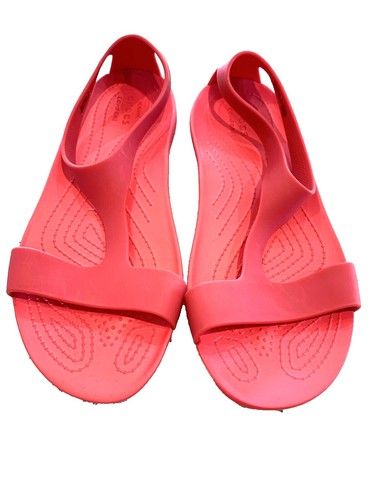 NEW CROCS WOMEN'S MIAMI THONG FLIP 209793 Lava Orange | eBay