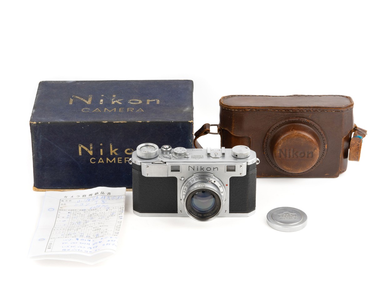 RARE Nikon I Rangefinder Camera Made in Occupied Japan+NIKKOR-H.C