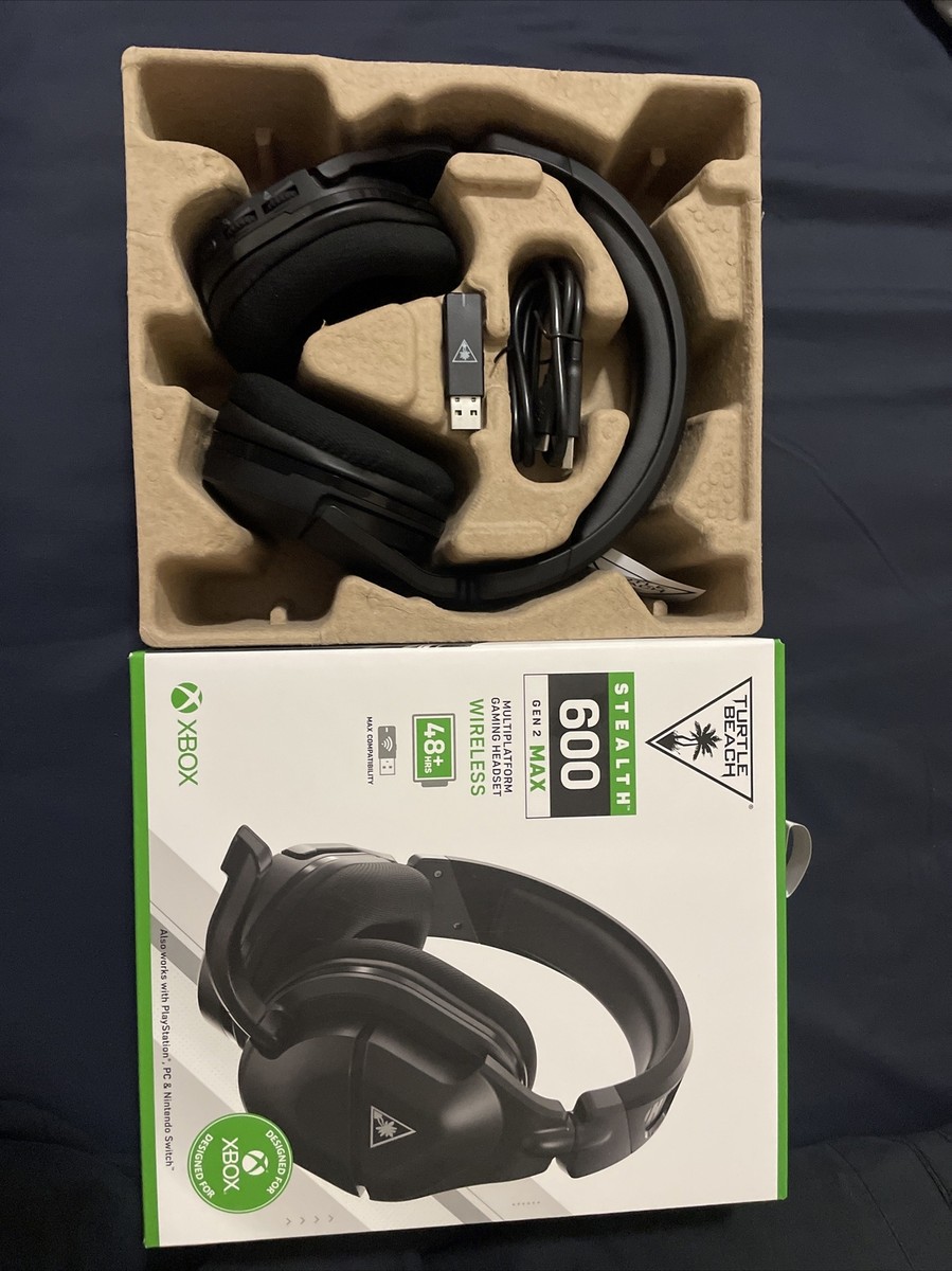 Turtle Beach Stealth 600 Gen 2 MAX Wireless Gaming Headset Black